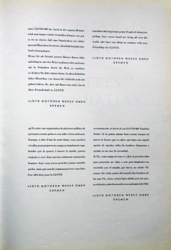 Wagner "Lloyd Columbus Weltatlas" Lloyd Motorenwerke Anniversary Edition 1956 (7222)
